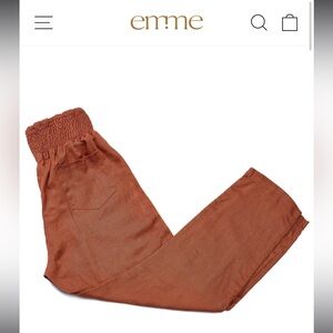 EMME MATERNITY LINEN PANTS